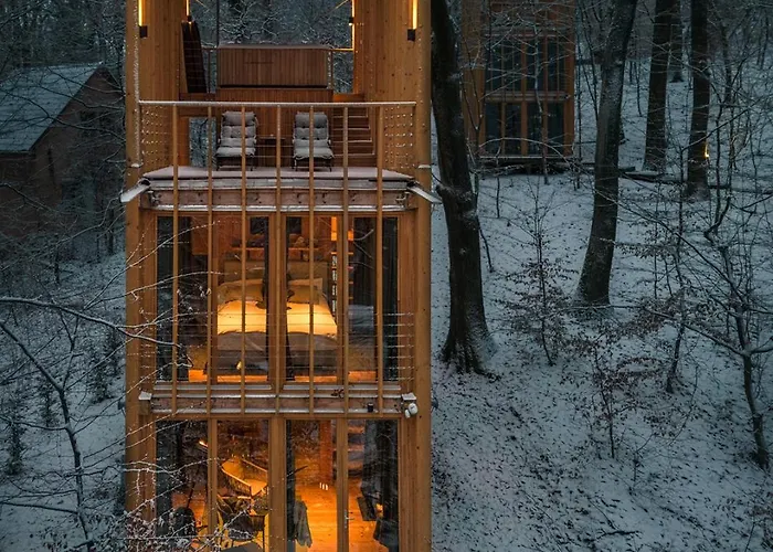 Treehouses דירה *